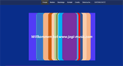 Desktop Screenshot of jogi-music.com