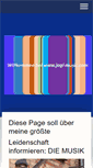 Mobile Screenshot of jogi-music.com